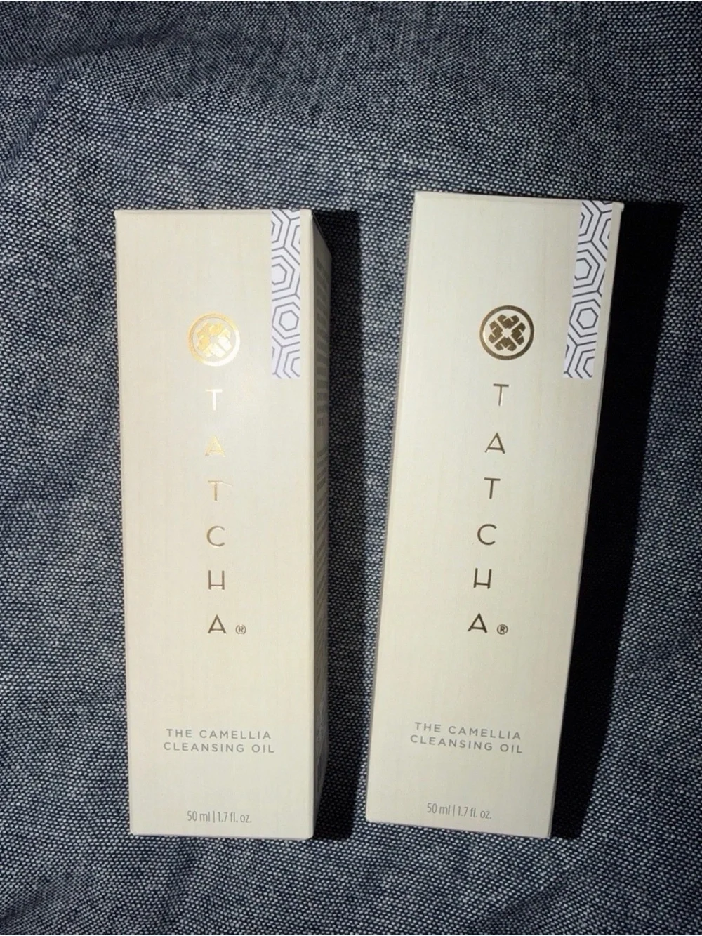 Tatcha Camellia Cleansing Oil — 1.7 oz lot of 2